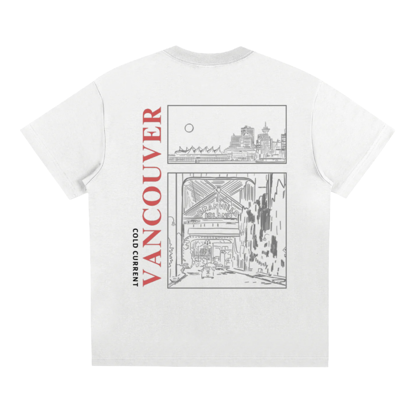 T-Shirt,Shirt,Vancouver,Cityscape