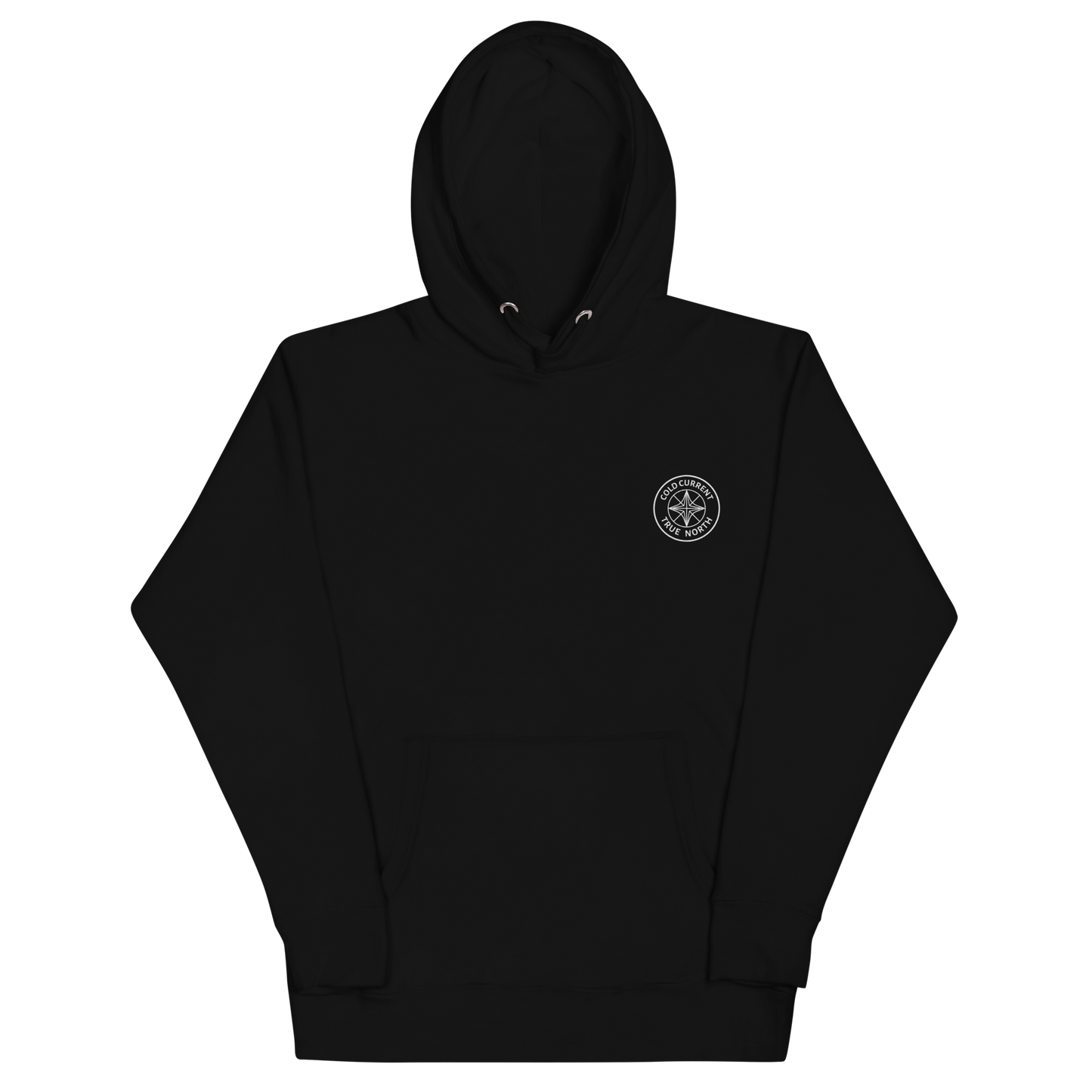 Embroidered Blackout Logo Hoodie